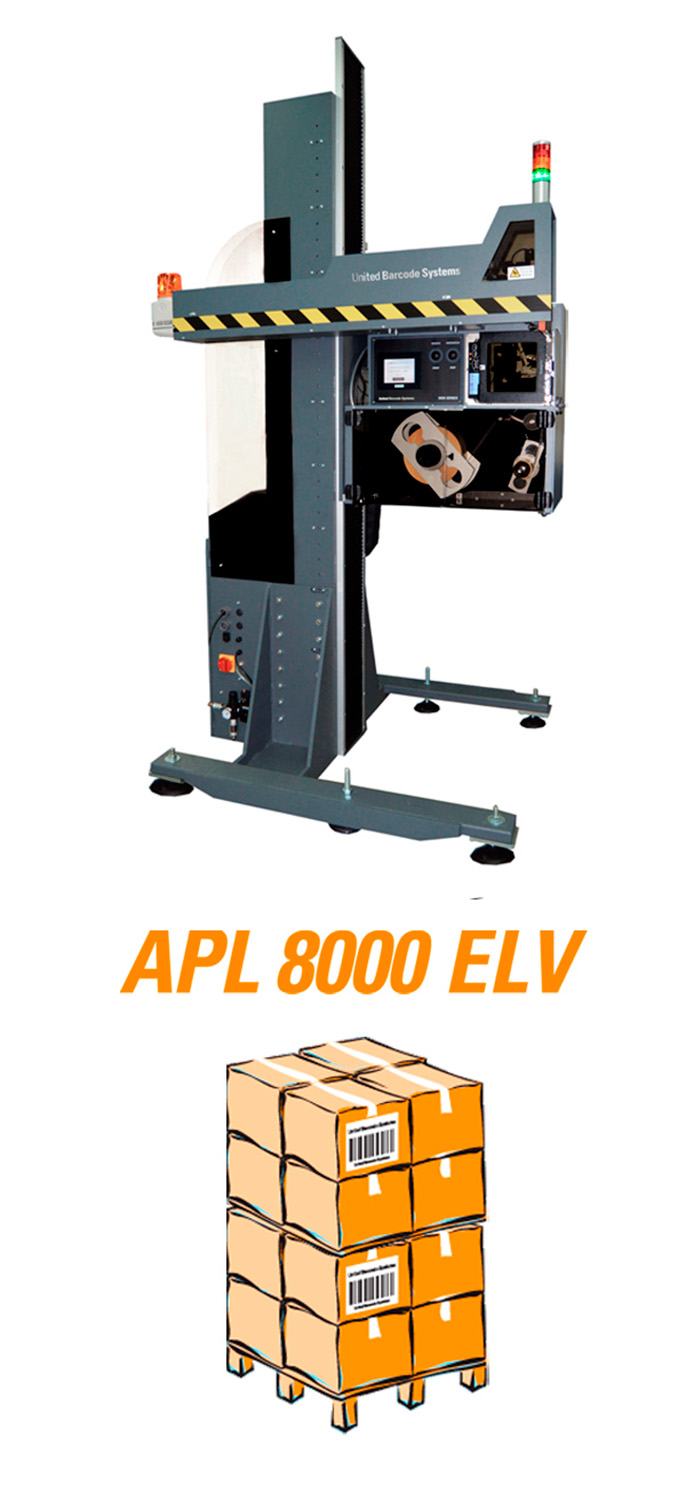 APL8000ELV- etiquetagem -pallets-remontados